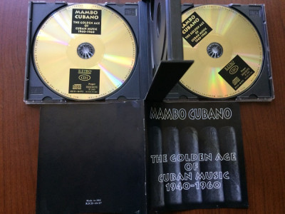 mambo cubano golden age of cuban music 1940-1960 dublu disc2cd muzica latino VG+ foto