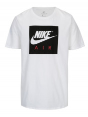 Tricou alb cu logo pentru barbati Nike foto