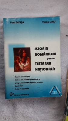 Istoria Romanilor Pentru Testarea Nationala Dinu Didita foto