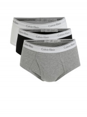 Set de 3 perechi de chiloti clasici cu logo - Calvin Klein foto