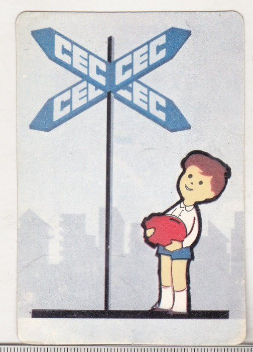 bnk cld Calendar de buzunar 1985 - CEC