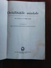 Debilitatile mintale - RENE ZAZZO foto