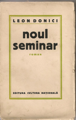 LEON DONICI - NOUL SEMINAR - 1929 foto