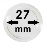 Capsule pentru monede 27 mm dimensiune intrare - 10 buc. in cutie