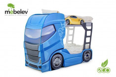 Pat camion Duo Scania+2 Albastru foto