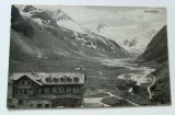 Carte postala veche Germania Peisaj Montan Moserboden, Circulata, Fotografie