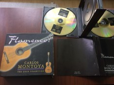 carlos montoya flamenco gold collection dublu disc 2 cd muzica latino guitar VG+