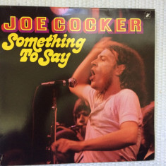 joe cocker something to say 1973 disc vinyl lp muzica rock cube rec. germany VG+