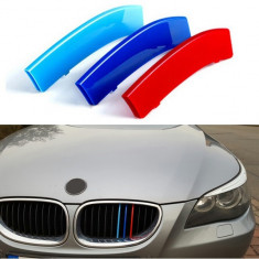 Emblema ornament plastic grila BMW M Power E60 seria 5 2004-2010 foto