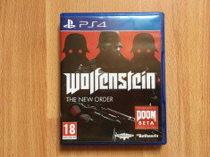 Joc PS4 Wolfenstein The New Order id Tech foto