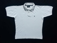 Tricou Polo Jeans CO Ralph Lauren. Marime L: 55.5 cm bust, 63 cm lungime etc. foto