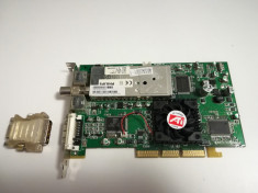 Placa video colectie AGP 4X Ati Radeon 7500 All-in-wonder 64Mb 128bit foto