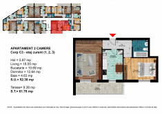 Apartament 2 Camere Dimitrie Leonida - Berceni foto