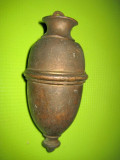 8577-Greutate bronz veche lungime 16 cm, 1.2 kg.