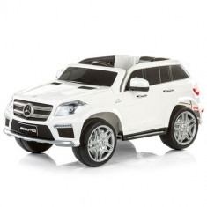 Masinuta Electrica SUV Mercedes Benz GL63 AMG White foto