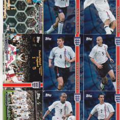 bnk crc Cartonase de colectie - Topps - Echipa angliei 2000-2001 - 60 bucati