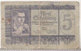 Bnk bn Austria 5 Schilling 1945