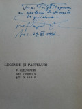 Cumpara ieftin LEGENDE SI PASTELURI PAUL I.PAPADOPOL ,1945, DEDICATIE /SEMNATURA AUTOR