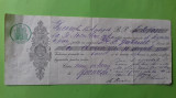 Bilet la ordin Banca 1904 Bucuresti