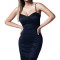 D302-1 Rochie eleganta cu bretele subtiri