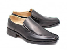 Pantofi barbati eleganti cu elastic - Made in Romania PHRINGNEL foto