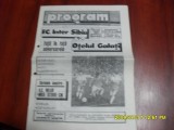 program Inter Sibiu - Otelul Galati