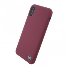 Husa BMW Signature Apple iPhone Xs/X Bordo foto