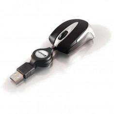 Mouse Verbatim Go Mini Travel , USB , Optic , Negru/Alb foto