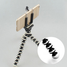 Mini trepied flexibil pentru telefon, camera foto compacte foto