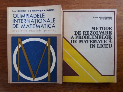 Metode de rezolvare a problemelor de matematica + bonus / R3F foto