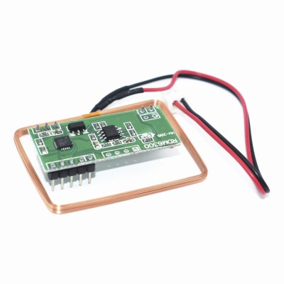 Modul cititor carduri RFID RDM6300 tag proximitate 125 KHZ UART card (r.155) foto