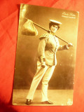 Ilustrata -Fotografie-Actrita Maghiara Otnas Gitta circ.1920 Ungaria, Circulata