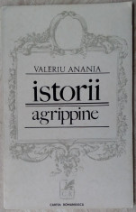 VALERIU ANANIA - ISTORII AGRIPPINE (VERSURI) [editia princeps, 1976] foto