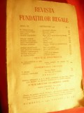 Revista Fundatiilor Regale sept. 1942 cuD.Caracostea ,V.Carianopol ,V.Papilian