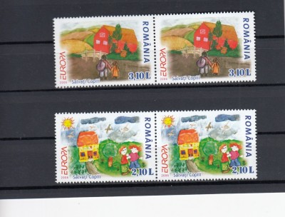 2006 LP 1718 EUROPA 2006 INTEGR. IMIGRANTILOR VAZUTA DE COPII PERECHE MNH foto