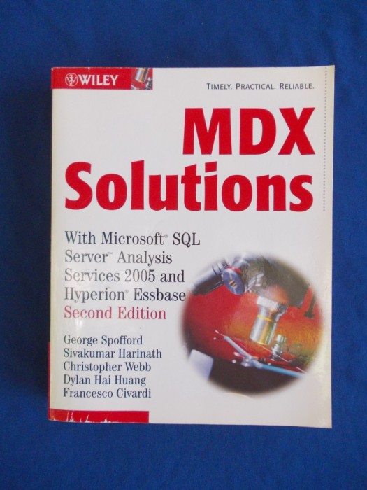 GEORGE SPOFFORD - MDX SOLUTIONS , SECOND EDITION - U.S.A. - 2006 @