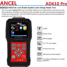 Tester auto, Interfata auto, Diagnoza Auto Scanner OBD OBD2 Ancel AD610 foto