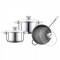 SET CRATITE INOX CU CAPAC 6P (2.5/3.4) PH-15829