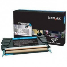 Consumabil Lexmark Consumabil toner pt X748 Cyan High Yield Return Program Toner Cartridge10000 pages foto