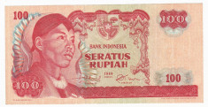 INDONEZIA 100 rupiah 1968 XF P-108 foto