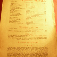 Revista Fundatiilor Regale nov.1944 cu T.Arghezi, M.Celarianu ,D.Stelaru ,Al.Tzi