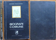 Alexandru Monciu Sudinski , Sudinschi , Biografii comune , 1974 , ed. 1 foto