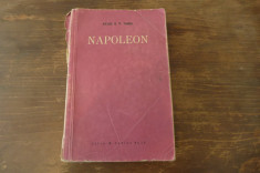 Napoleon de acad. E.V. Tarle Ed. Cartea rusa 1959 foto