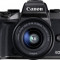 Aparat Foto Mirrorless Canon EOS M5 View Finder, EF-M 15-45, 24.2 MP, Filmare Full HD, Wireless, NFC (Negru)