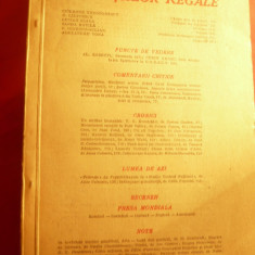 Revista Fundatiilor Regale martie 1947 cu C.Ionescu-Gulian ,Al.Vona ,L.Blaga,s.a