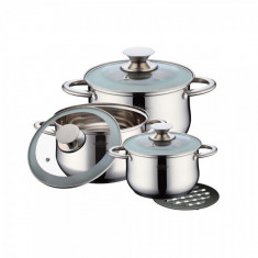 SET CRATITE INOX CU CAPAC 7P (2.1/2.9/3.9) PH-15728 foto