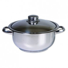 Oala inox cu capac COCINERA 26cm 8L foto