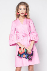 Rochie eleganta roz foto