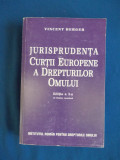 VINCENT BERGER - JURISPRUDENTA CURTII EUROPENE A DREPTURILOR OMULUI , ED. 3/2001