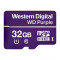 Card WD Purple microSDHC 32GB Clasa 10 UHS-I U1